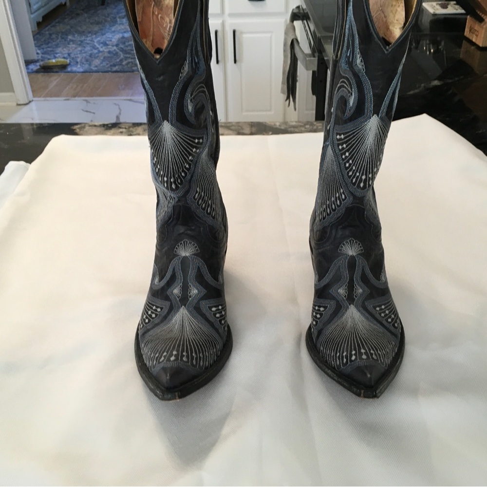 Old Gringo Blue Jeans Pavito Boots